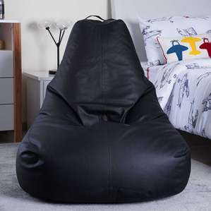 Bean bag black and white clearance